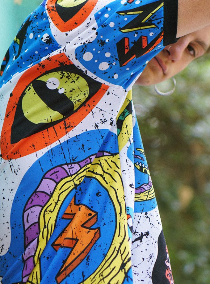 Polera Quantum Blanca