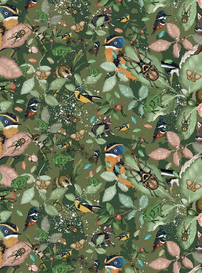 Chaqueta térmica Bosque Valdiviano