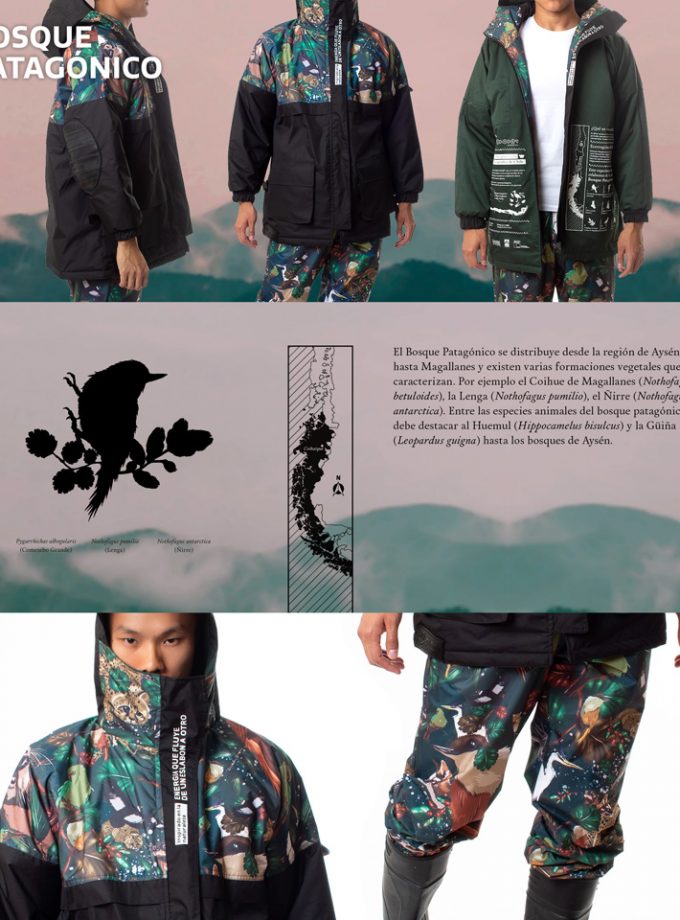 Chaqueta térmica Bosque Patagónico