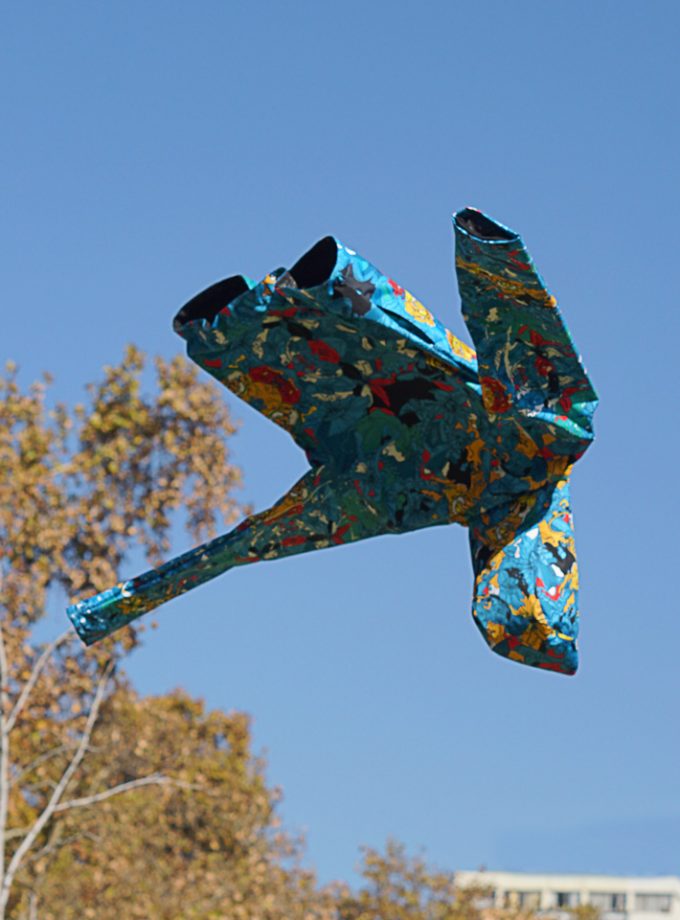 Cortaviento impermeable cyan