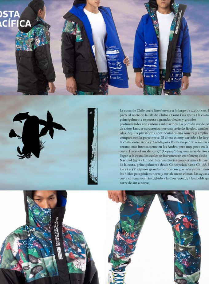 Chaqueta térmica Costa Pacifíca