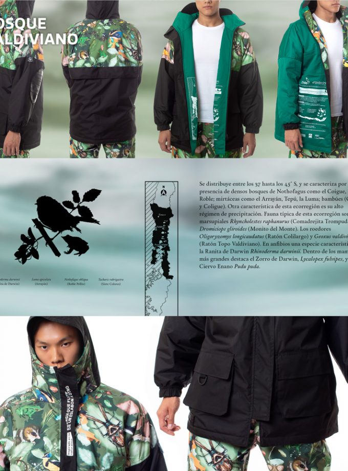 Chaqueta térmica Bosque Valdiviano