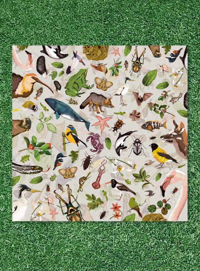 Mantel 100 eslabones / 178x178cm