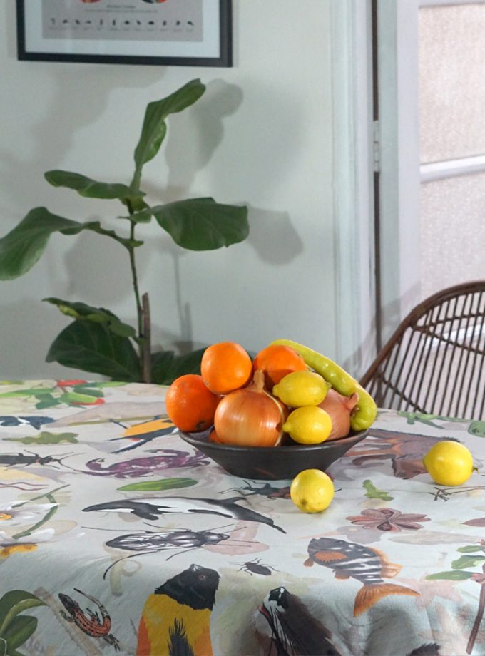 Mantel 100 eslabones / 178x178cm