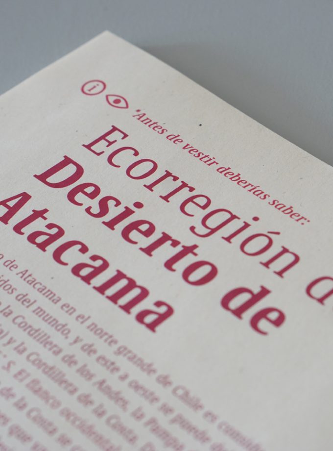 Kit (banano + cortaviento) Desierto de Atacama