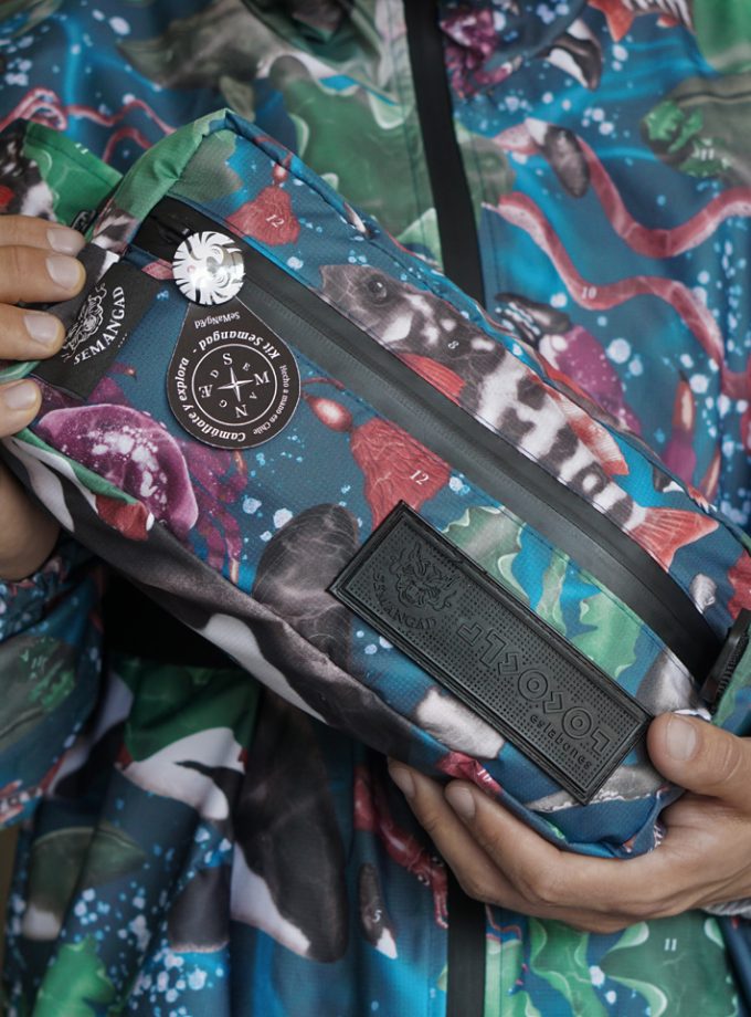 Kit (banano + cortaviento) Costa Pacífica