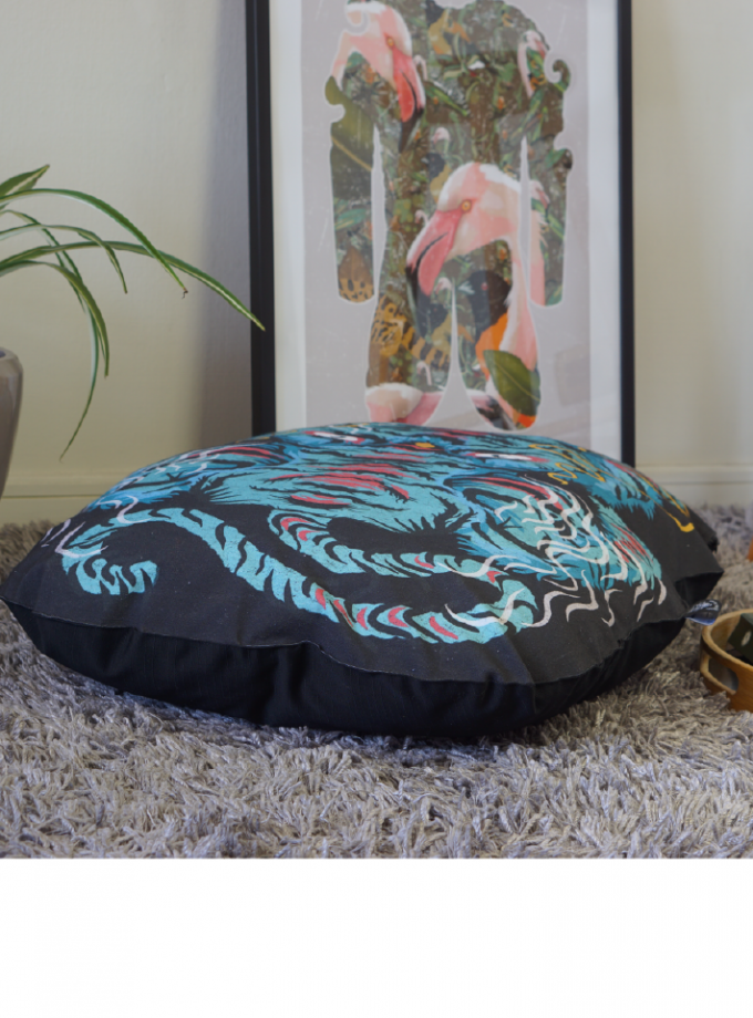 Cojín de suelo TigrElefante