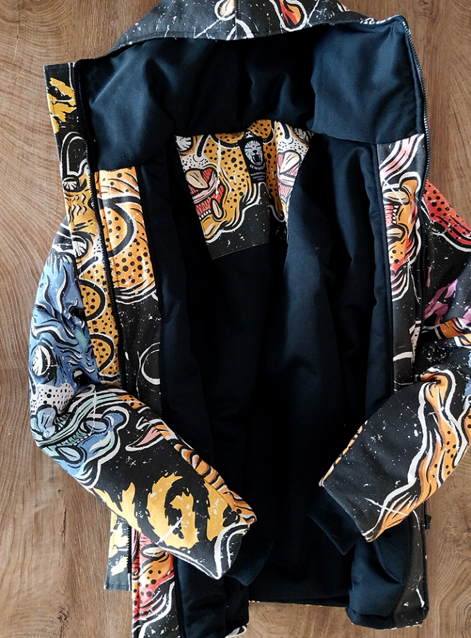 Chaqueta térmica algodón "Tyger Tyger"