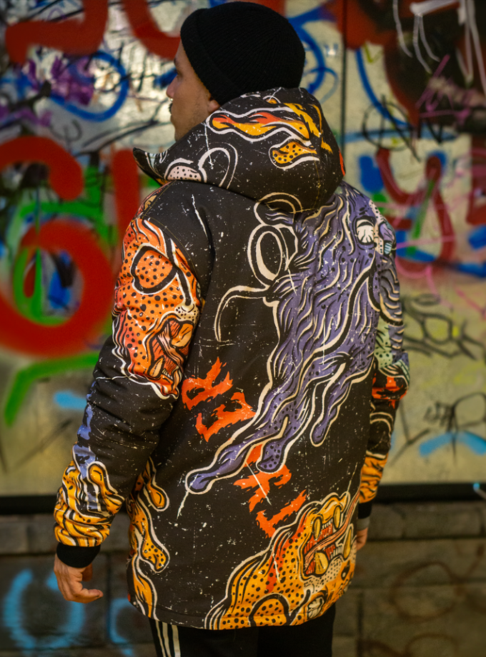 Chaqueta térmica algodón "Tyger Tyger"