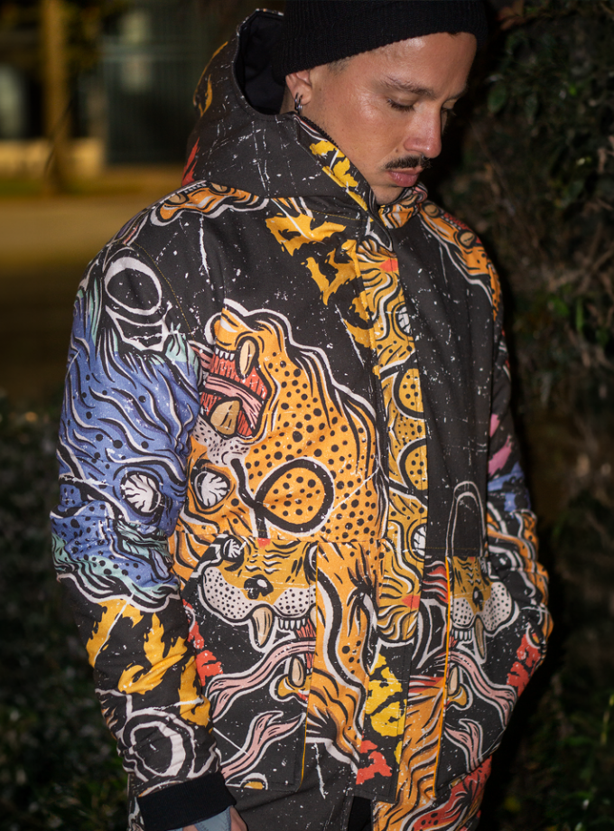 Chaqueta térmica algodón "Tyger Tyger"