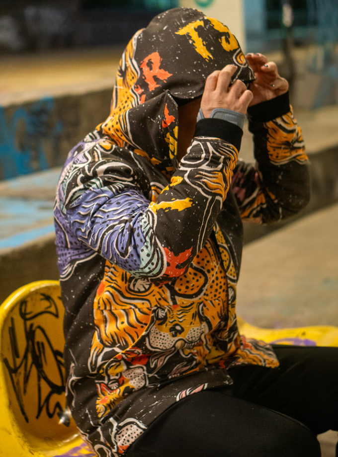 Chaqueta térmica algodón "Tyger Tyger"