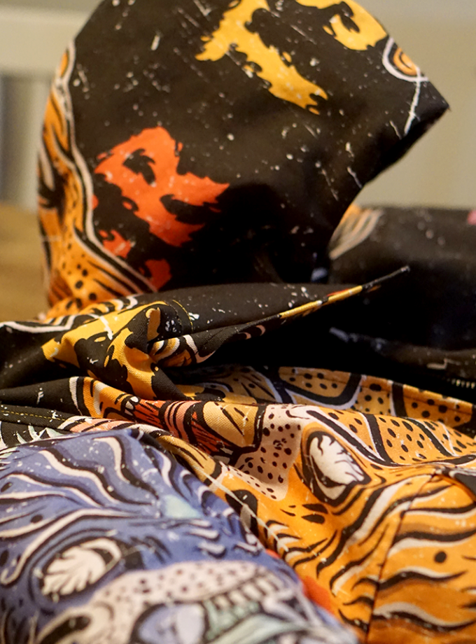 Chaqueta térmica algodón "Tyger Tyger"