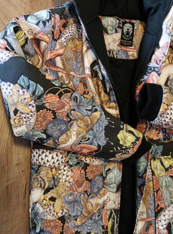 Chaqueta térmica algodón "Garza VS tigres"