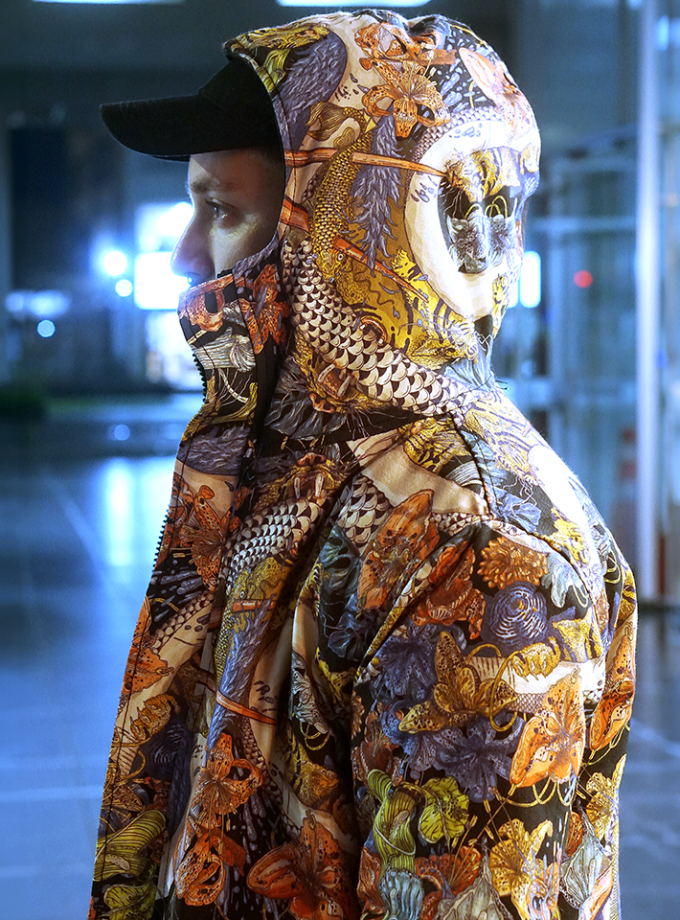 Chaqueta térmica algodón "Garza VS tigres"