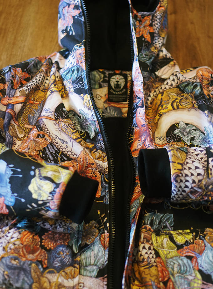 Chaqueta térmica algodón "Garza VS tigres"