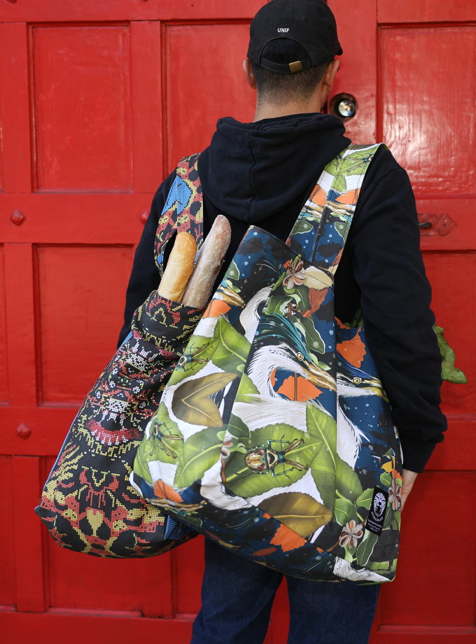 Tote Garzas - 100% algodón